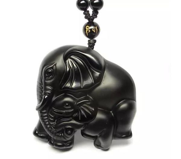 2019 year natural obsidian stone hand carved elephant good luck charm pendant9638004, Silver
2019 year natural obsidian stone hand carved elephant good luck charm pendant9638004, Silver