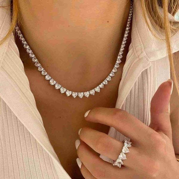 hip hop tennis chain jewelry 925 sterling silver 4mm vvs heart moissanite tennis necklace
hip hop tennis chain jewelry 925 sterling silver 4mm vvs heart moissanite tennis necklace