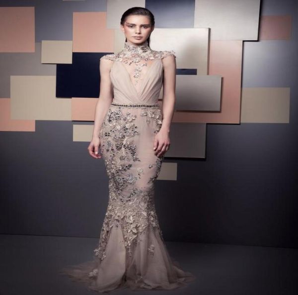 champagne ziad nakad mermaid beaded evening dresses high neck lace appliqued floor length prom gowns tulle sequined formal dress1992113, Black;red
champagne ziad nakad mermaid beaded evening dresses high neck lace appliqued floor length prom gowns tulle sequined formal dress1992113, Black;red