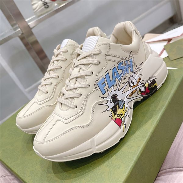 designer luxury mens duck rhyton chunky shoes beige casual shoe sneaker with box, Black
designer luxury mens duck rhyton chunky shoes beige casual shoe sneaker with box, Black