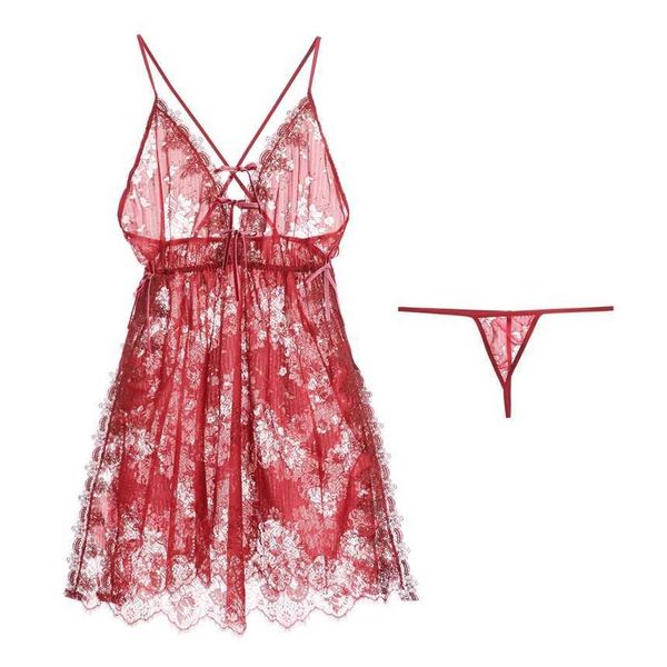 32% off ribbon factory store and enticing large-sized underwear with lace edge openings for women' funny transparent pajamas, Red;black
32% off ribbon factory store and enticing large-sized underwear with lace edge openings for women' funny transparent pajamas, Red;black