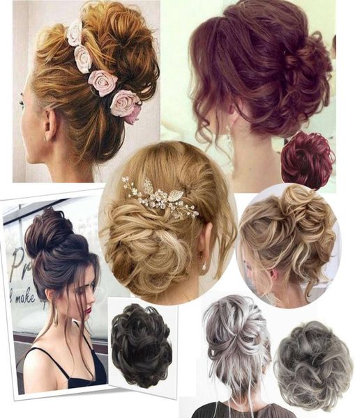 elastic chignon hairpiece curly messy bun mix gray natural chignon synthetic hair extension chic and trendy8621569, Black;brown
elastic chignon hairpiece curly messy bun mix gray natural chignon synthetic hair extension chic and trendy8621569, Black;brown