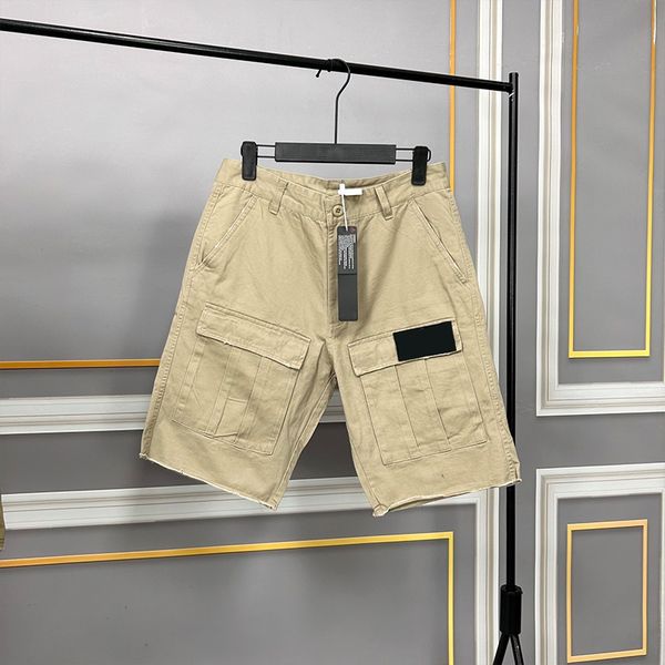 men's designer shorts pockets work five-piece pants womens summer sweatpants multi-function thigh pants short casual loose high street, White;black
men's designer shorts pockets work five-piece pants womens summer sweatpants multi-function thigh pants short casual loose high street, White;black
