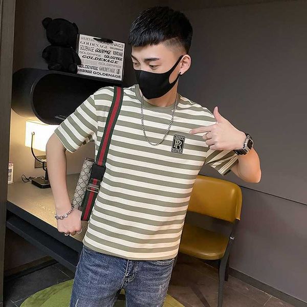 summer t-shirt men's ins fashion brand stripe half sleeve 2023 new men's half sleeve summer clothing half sleeve 1yxwi, White;black
summer t-shirt men's ins fashion brand stripe half sleeve 2023 new men's half sleeve summer clothing half sleeve 1yxwi, White;black