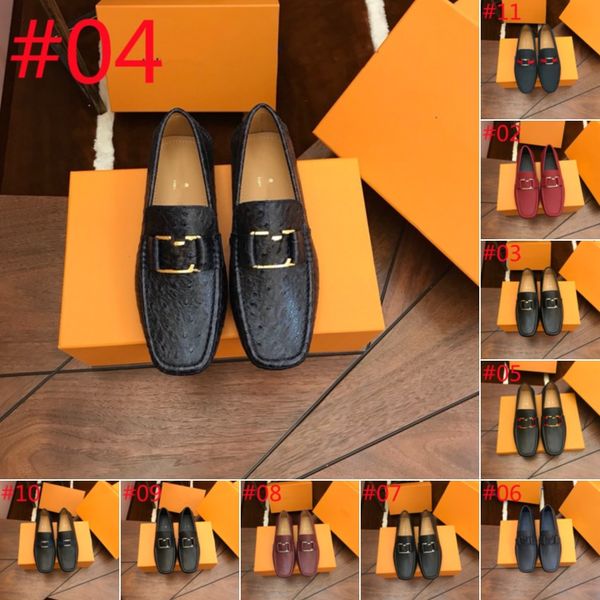 luxury brand genuine leather men designer loafers shoes black slip on casual male shoes wedding office business mens shoes size 38-46
luxury brand genuine leather men designer loafers shoes black slip on casual male shoes wedding office business mens shoes size 38-46