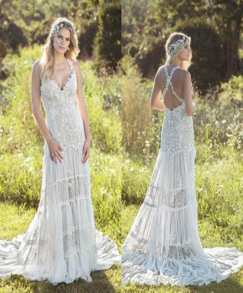 full lace 2019 mermaid wedding dresses v neck appliqued bohemian country style bridal gowns sweep train wedding dress8358356, White
full lace 2019 mermaid wedding dresses v neck appliqued bohemian country style bridal gowns sweep train wedding dress8358356, White
