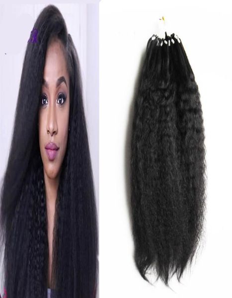 brazilian yaki human hair micro loop human hair extensions 100g kinky straight micro loop hair extensions5962022, Black
brazilian yaki human hair micro loop human hair extensions 100g kinky straight micro loop hair extensions5962022, Black