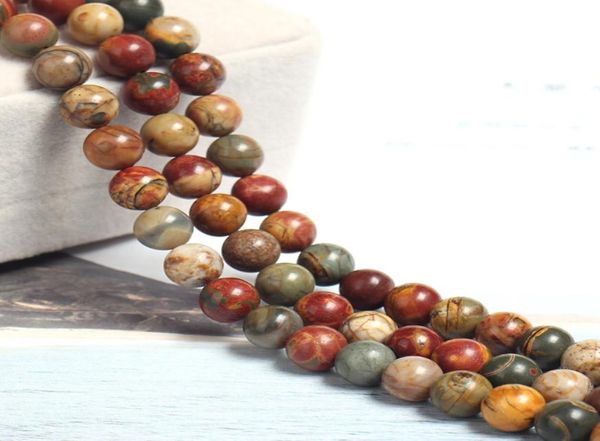 4681012mm natural picasso red line turquoise stone beads round loose red picasso jasper stone beads for jewelry making diy5159759, Black
4681012mm natural picasso red line turquoise stone beads round loose red picasso jasper stone beads for jewelry making diy5159759, Black