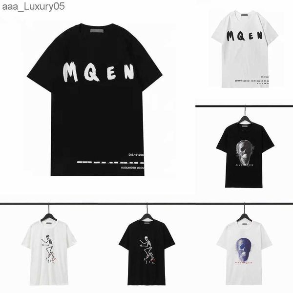 men t shirt 2023 summer mens womens designers ts tees fashion man s casual chest letter luxurys clothing street shorts 2n mc queens mcqueen, White;black
men t shirt 2023 summer mens womens designers ts tees fashion man s casual chest letter luxurys clothing street shorts 2n mc queens mcqueen, White;black