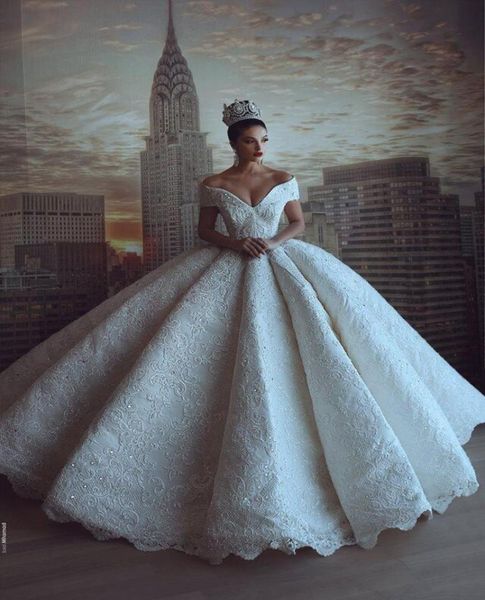 designer dubai arabic luxury ball gown lace wedding dresses off shoulder backless applique beaded chapel train bridal dress gowns3294258, White
designer dubai arabic luxury ball gown lace wedding dresses off shoulder backless applique beaded chapel train bridal dress gowns3294258, White