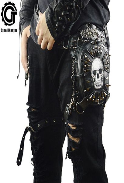 gothic steampunk skull 2019 women messenger leather rivet waist bags fashion retro rock motorcycle leg bag for men t2001132217217
gothic steampunk skull 2019 women messenger leather rivet waist bags fashion retro rock motorcycle leg bag for men t2001132217217