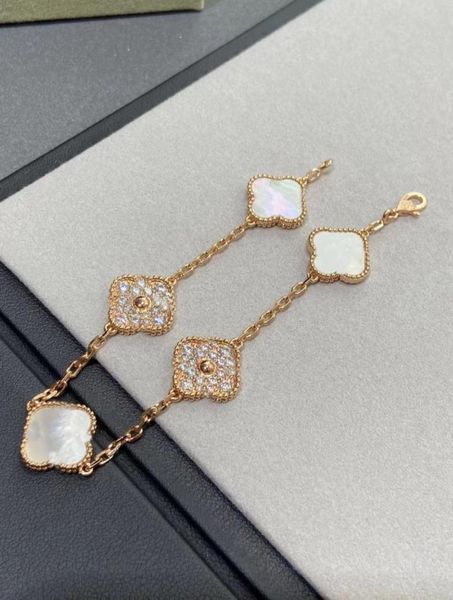 fashion chain classic clover charm bracelets gold love bracelet designer jewelry for women 15mm flower girl wedding mother039 d6760322, Black
fashion chain classic clover charm bracelets gold love bracelet designer jewelry for women 15mm flower girl wedding mother039 d6760322, Black