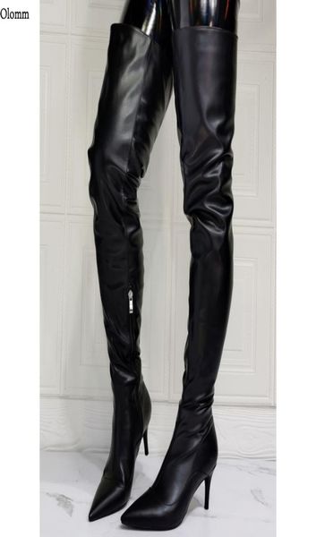 rontic 2021 handmade women winter thigh high boots stiletto heels pointed toe elegant black casual shoes women plus us size 5155701881
rontic 2021 handmade women winter thigh high boots stiletto heels pointed toe elegant black casual shoes women plus us size 5155701881