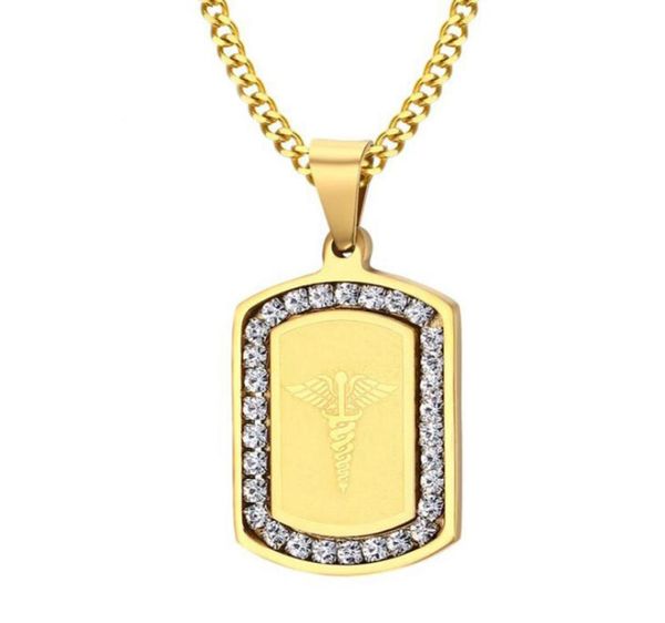 18k gold plated fashion surgical steel medical alert pattern cz inlay dog tag iced out for men women7236510, Silver
18k gold plated fashion surgical steel medical alert pattern cz inlay dog tag iced out for men women7236510, Silver