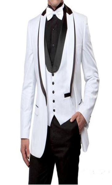 new trendy design one button white groom tuxedos groomsmen peak lapel man suits mens wedding suits jacketpantsvesttie 104968258, Black;gray
new trendy design one button white groom tuxedos groomsmen peak lapel man suits mens wedding suits jacketpantsvesttie 104968258, Black;gray