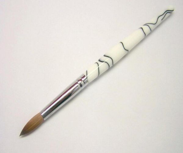 acrylic nail art brush white and black handle kolinsky hair round sharp 1pcslot6160312, Yellow
acrylic nail art brush white and black handle kolinsky hair round sharp 1pcslot6160312, Yellow