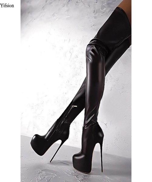 rontic new arrival women platform thigh high boots stiletto high heels boots round toe black shoes women plus us size 5153443426
rontic new arrival women platform thigh high boots stiletto high heels boots round toe black shoes women plus us size 5153443426