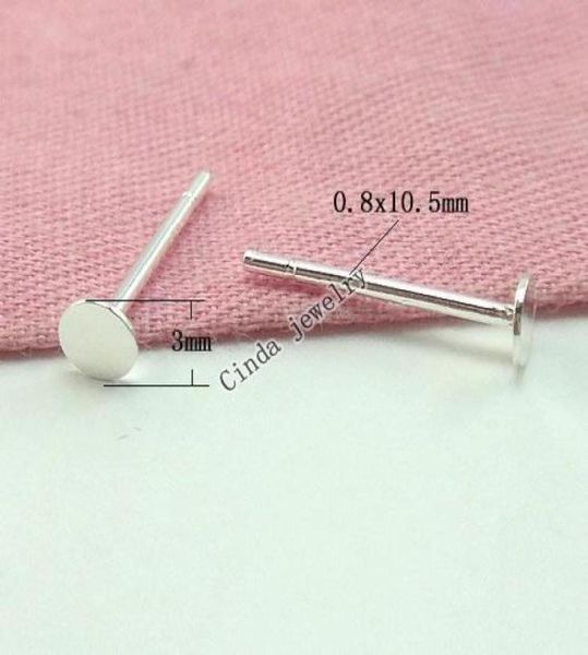 925 sterling silver earring nail findings components connectors for diy craft jewelry gift 3mm w295 20pcslot8294837
925 sterling silver earring nail findings components connectors for diy craft jewelry gift 3mm w295 20pcslot8294837