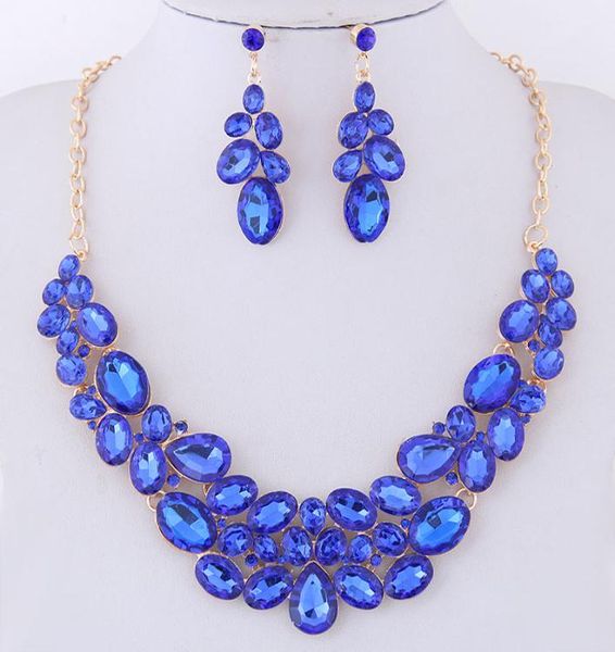 crystal stone jewellery sets for women bijoux femme necklace set statement necklaces pendants gold color jewelry sets7251865, Silver
crystal stone jewellery sets for women bijoux femme necklace set statement necklaces pendants gold color jewelry sets7251865, Silver