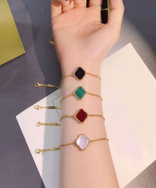 bangle elegant bracelet bangle chain wedding bracelets women mini one clover stone design jewelry3780867, Black
bangle elegant bracelet bangle chain wedding bracelets women mini one clover stone design jewelry3780867, Black