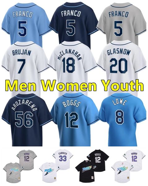 wander franco devil rays baseball jersey tampa bay wade boggs jose canseco evan longoria fred mcgriff randy arozarena brujan brandon lowe ta, Blue;black
wander franco devil rays baseball jersey tampa bay wade boggs jose canseco evan longoria fred mcgriff randy arozarena brujan brandon lowe ta, Blue;black
