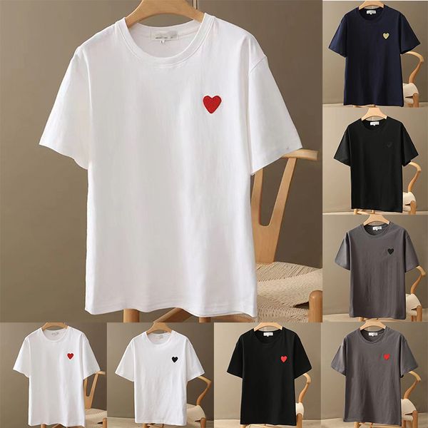 fashion mens tshirt designer red heart shirt commes casual women shirts des badge garcons high quanlity tshirts cotton embroidery classic, White;black
fashion mens tshirt designer red heart shirt commes casual women shirts des badge garcons high quanlity tshirts cotton embroidery classic, White;black