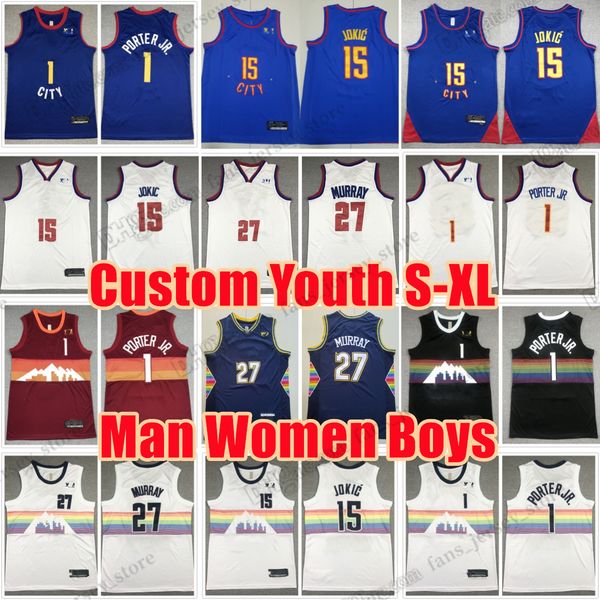 youth man women stitched basketball jerseysjokic jamal murray michael porter jr. black wite red new blue 2023 city custom kids jersey, Black;red
youth man women stitched basketball jerseysjokic jamal murray michael porter jr. black wite red new blue 2023 city custom kids jersey, Black;red
