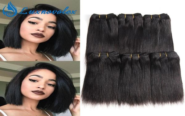 straight brazilian hair 6 bundles body wave deep wave kinky curly short human hair weave bundles human hair extensions 8 inch 50g4706474, Black
straight brazilian hair 6 bundles body wave deep wave kinky curly short human hair weave bundles human hair extensions 8 inch 50g4706474, Black