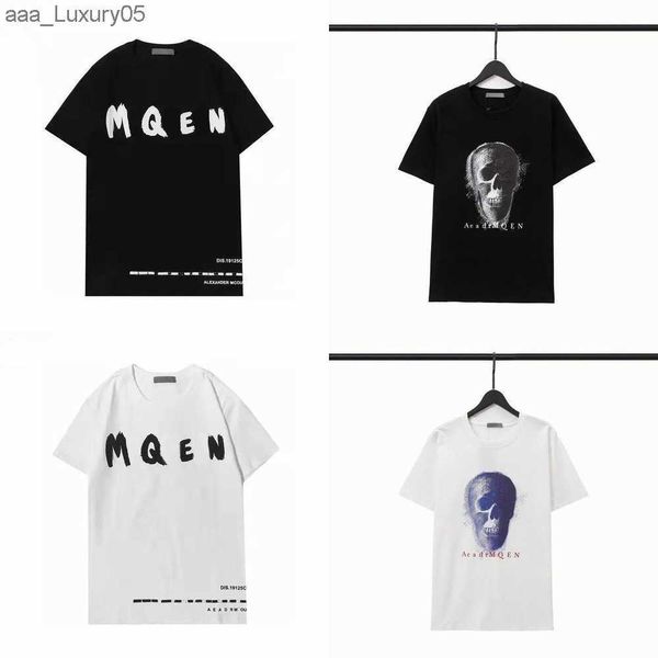 men t shirt 2023 summer mens womens designers ts tees fashion man s casual chest letter luxurys clothing street shorts 5f mc queens mcqueen, White;black
men t shirt 2023 summer mens womens designers ts tees fashion man s casual chest letter luxurys clothing street shorts 5f mc queens mcqueen, White;black