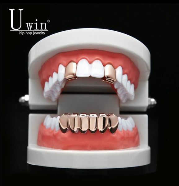 uwin hip hop rose color custom mouth grillz set 2pcs single 6 teeth bottom set gold grills4328328, Black
uwin hip hop rose color custom mouth grillz set 2pcs single 6 teeth bottom set gold grills4328328, Black