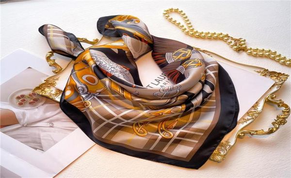 scarves 2022 design silk satin square scarf women 70cm shawl wraps neck tie female hair hand bandana hijab echarpe2281354, Blue;gray
scarves 2022 design silk satin square scarf women 70cm shawl wraps neck tie female hair hand bandana hijab echarpe2281354, Blue;gray