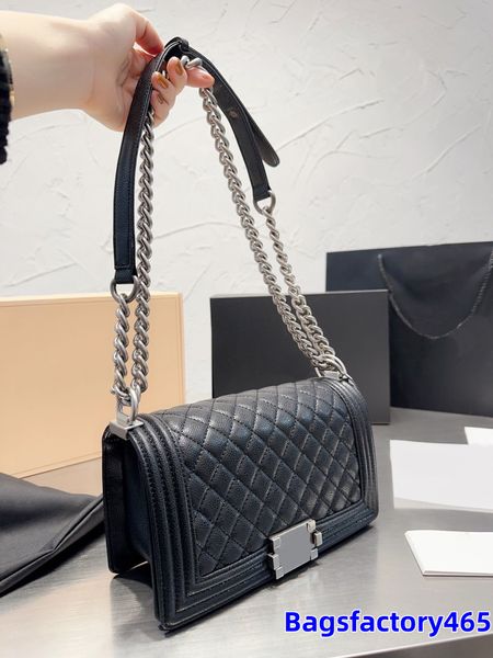 classic caviar cowhide flap bag le boy silver metal hardware chain shoulder bags diamond/v-shaped quilted square handbag fashion luxury outd
classic caviar cowhide flap bag le boy silver metal hardware chain shoulder bags diamond/v-shaped quilted square handbag fashion luxury outd
