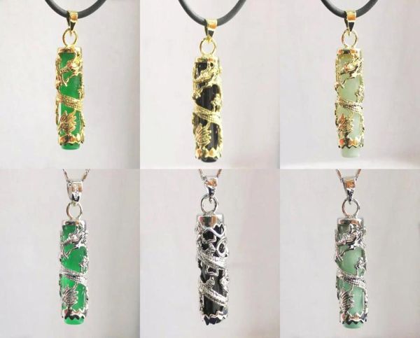 green jade black agate white gold plated dragon pendant earrings9666749, Silver
green jade black agate white gold plated dragon pendant earrings9666749, Silver