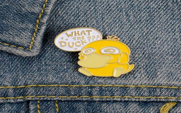 what the duck animal kids cute small funny enamel brooches pins for women demin shirt decor brooch pin metal kawaii badge fashion 3684038, Gray
what the duck animal kids cute small funny enamel brooches pins for women demin shirt decor brooch pin metal kawaii badge fashion 3684038, Gray