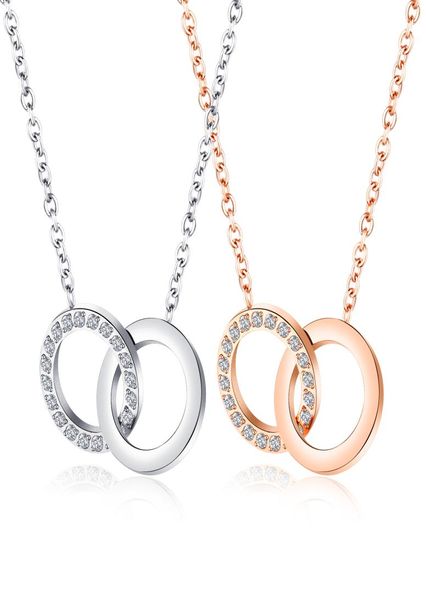 dainty jewelry circle linked circle necklace crstyal circle of life necklace in stainless steel2406763, Silver
dainty jewelry circle linked circle necklace crstyal circle of life necklace in stainless steel2406763, Silver