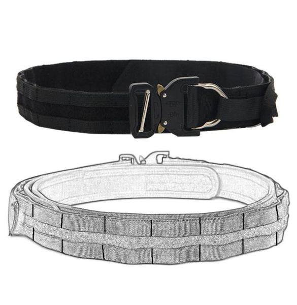 tactical molle belt army special force nylon belt multifunctional war battle combat girdle hunting accessories7560586, Black;gray
tactical molle belt army special force nylon belt multifunctional war battle combat girdle hunting accessories7560586, Black;gray