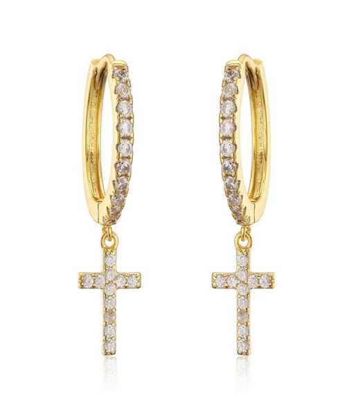 hoop huggie fashion czcubic zirconia crystal cute small cross earrings for women korean wedding trendy jewelry f32461226327, Golden;silver
hoop huggie fashion czcubic zirconia crystal cute small cross earrings for women korean wedding trendy jewelry f32461226327, Golden;silver