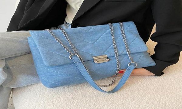 evening bags blue denim shoulder for women 2021 chain quilted crossbody bag vintage big handbag female totes large canvas messenge4502261
evening bags blue denim shoulder for women 2021 chain quilted crossbody bag vintage big handbag female totes large canvas messenge4502261