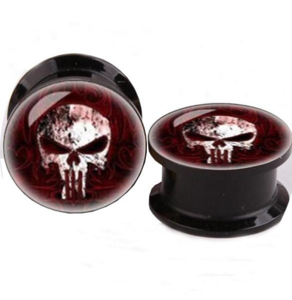 64pcslot mix 416mm acrylic skull logo flesh tunnel ear plug guage cuff piercing body jewelry96831155677647, Silver
64pcslot mix 416mm acrylic skull logo flesh tunnel ear plug guage cuff piercing body jewelry96831155677647, Silver
