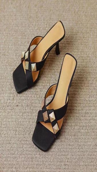 2022051002t whiteblack kitten heels slides sandals genuine leather cowhide calf skin cross strap heels 65cm9749366, Black
2022051002t whiteblack kitten heels slides sandals genuine leather cowhide calf skin cross strap heels 65cm9749366, Black