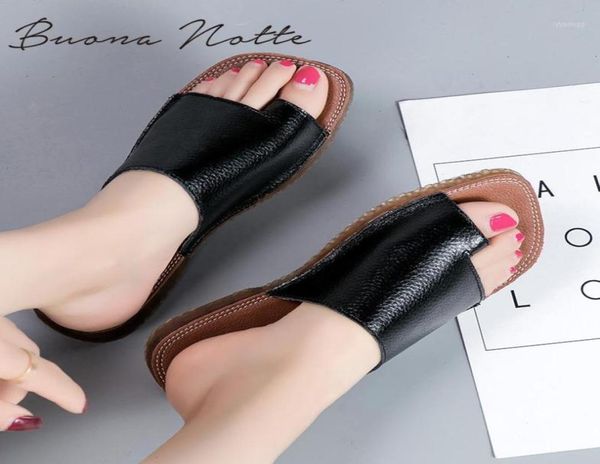 slippers genuine leather summer sandals women shoes foot correction orthopedic bunion corrector19273184, Black
slippers genuine leather summer sandals women shoes foot correction orthopedic bunion corrector19273184, Black