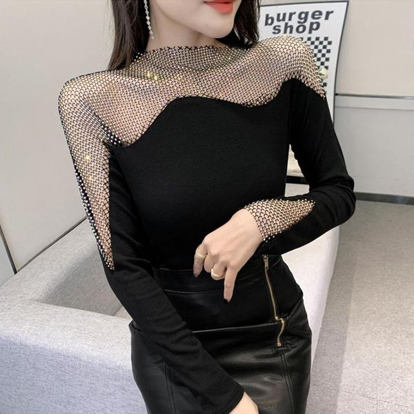 t-shirt leopard print t shirt 2022 new drilling hollow out fashion women mesh bottoming shirt blusa, White
t-shirt leopard print t shirt 2022 new drilling hollow out fashion women mesh bottoming shirt blusa, White