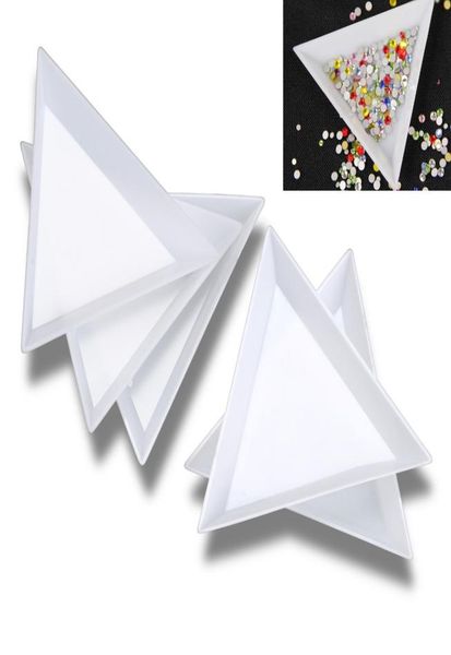 30 pcs white plastic triangle round sorting trays for nail art rhinestones beads crystal tools1834195, Silver;gold
30 pcs white plastic triangle round sorting trays for nail art rhinestones beads crystal tools1834195, Silver;gold