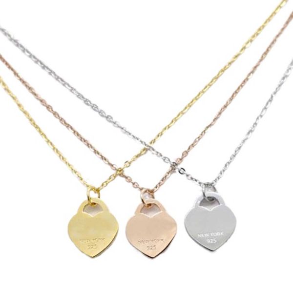 stainless steel fashion necklace jewelry heart-shaped pendant love gold silver necklaces for women's party wedding gifts nrj fashion
stainless steel fashion necklace jewelry heart-shaped pendant love gold silver necklaces for women's party wedding gifts nrj fashion