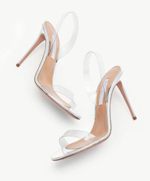 summer popular brands aquazzuras pvc womens sandals so nude plexi sandal heels crysta buckle party wedding dress shoes heel back s9992330, Black
summer popular brands aquazzuras pvc womens sandals so nude plexi sandal heels crysta buckle party wedding dress shoes heel back s9992330, Black