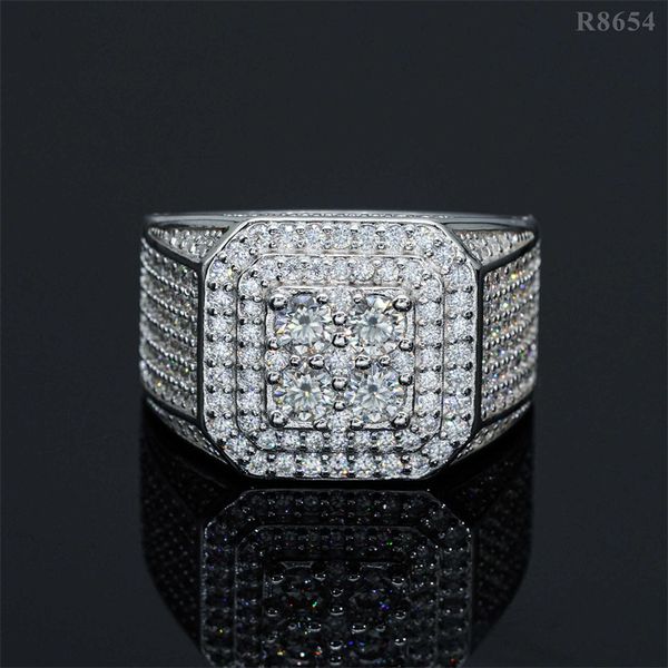 men vvs moissanite diamond rings passed test 925 sterling silver moissanite ring for party wedding nice gift size, Golden;silver
men vvs moissanite diamond rings passed test 925 sterling silver moissanite ring for party wedding nice gift size, Golden;silver
