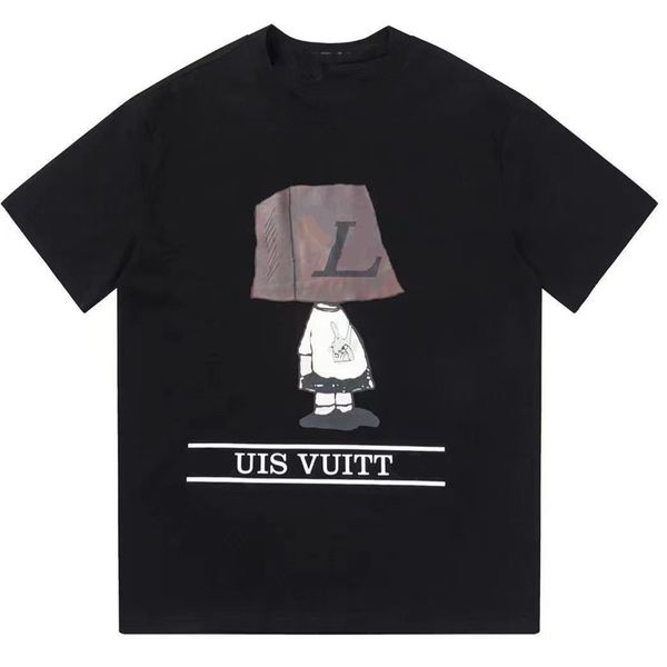 23s mens t shirt designer t shirt mens tees pure cotton breathable and comfortable versatile trend retro couple's same clothing, White;black
23s mens t shirt designer t shirt mens tees pure cotton breathable and comfortable versatile trend retro couple's same clothing, White;black