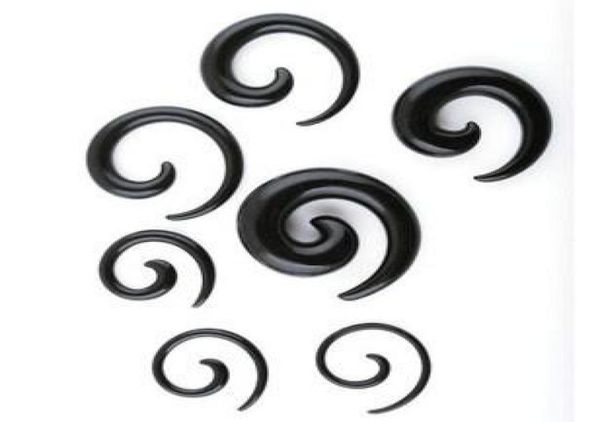 ear tunnel p31 100pcs mix 8 size black acrylic body jewelry spiral ear taper ear plug9662802, Silver
ear tunnel p31 100pcs mix 8 size black acrylic body jewelry spiral ear taper ear plug9662802, Silver