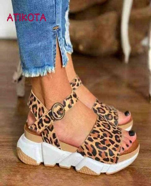 atikota summer women platform leopard sandals elegant female outdoors ankle buckle casual shoes lady large size sandal 2022 new y29691672, Black
atikota summer women platform leopard sandals elegant female outdoors ankle buckle casual shoes lady large size sandal 2022 new y29691672, Black