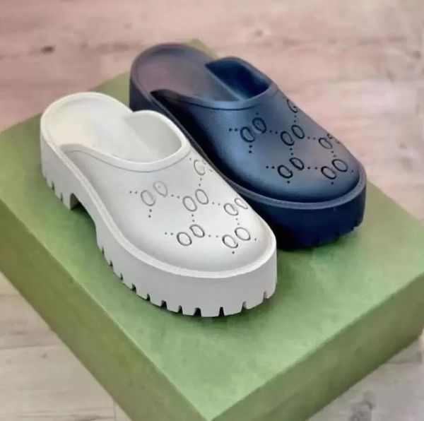 luxury slippers brand designers men ladies hollow platform sandals made of transparent materials fashionable sunny beach shoes woman home mu, Black
luxury slippers brand designers men ladies hollow platform sandals made of transparent materials fashionable sunny beach shoes woman home mu, Black